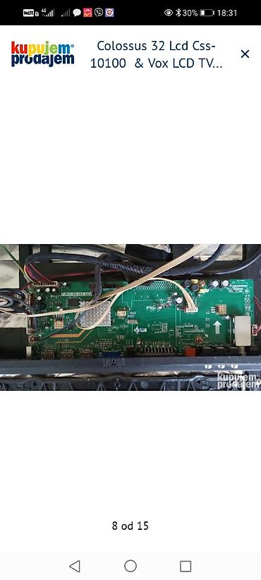 Aksesoari za TV i video: Delovi za LCD televizore – Colossus 32" CSS-10100 i Vox LCD TV 3211 — 9