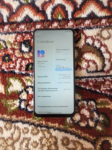 бу телефоны: Xiaomi, Mi Mix 3, Б/у, 128 ГБ, цвет - Черный, 2 SIM