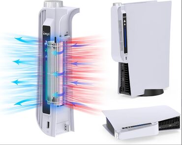 ps клуб: Вентиляторы охлаждения Ipega для PS5 со светодиодным фотодиском и