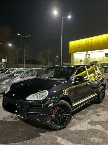 зеленый porsche: Porsche Cayenne GTS: 2008 г., 4.8 л, Автомат, Бензин, Кроссовер