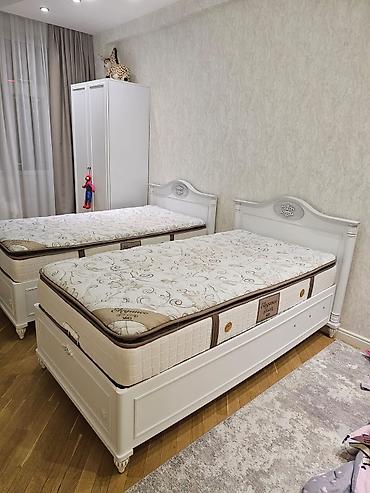 ✔️1200 man(Nəsimi). 2 ədəd çarpayı satılırortopedik matrasları var lalafo.az -da ✔️1200 man(Nəsimi). 2 ədəd çarpayı satılırortopedik matrasları var