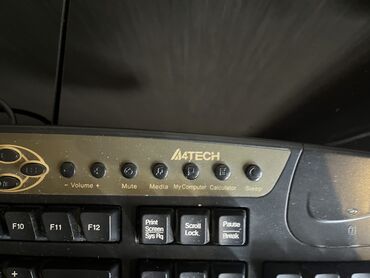 Klaviaturalar: A4TECH KBS-8 modeli - membran klaviatura, çox səssizdir. İş yeri üçün — 5