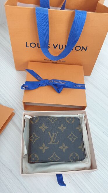 портмоне кожа: Портмоне, Louis Vuitton, Унисекс, Новый