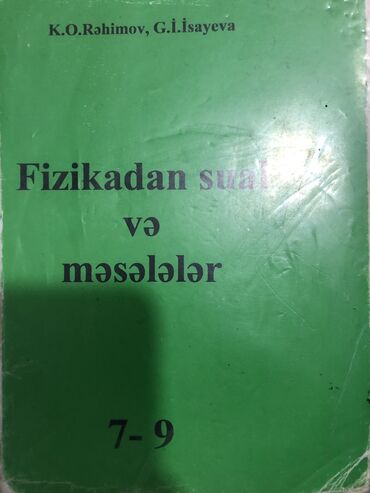 fizika yeni test toplusu pdf yukle: Fizika testi yenidir heçnə işlənməyib