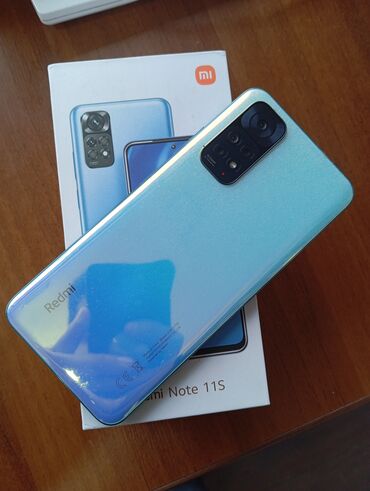 Xiaomi: Xiaomi Redmi Note 11, 128 GB, rəng - Boz, 
 Düyməli, Barmaq izi, İki sim kartlı