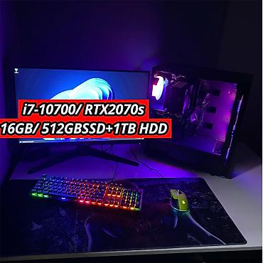 ☑️ Процессор: Intel Core i7-10700 (8/16) ☑️ Видеокарта: RTX 2070s 8GB