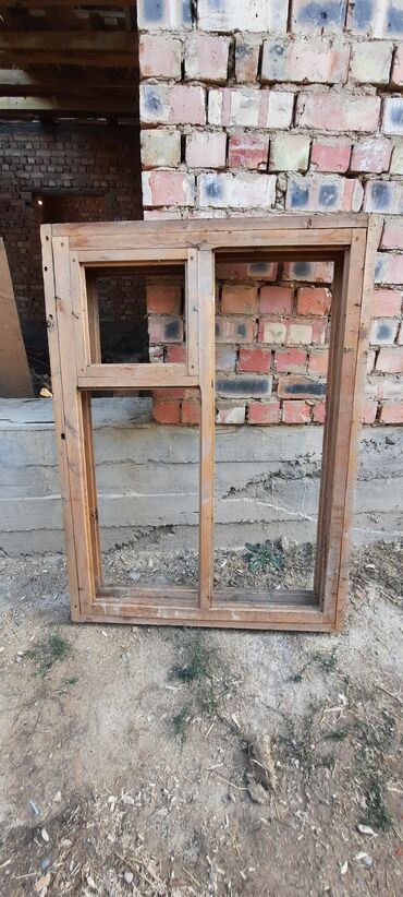 деревянные окна: 5 айнек рамкасы м/н 130/96.5см 3 эшик рамкасы 200/90см 1 эшик