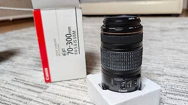 digital camera: Объектив Canon EF 70–300mm f/4–5.6 IS USM Один хозяин. Почти не — 2