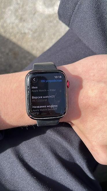 apple watch 7 41: Apple Watch Series 7 (GPS) – qirmizi rengi Xüsusiyyətlər: - Model — 2