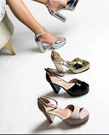 deichmann obuca: Elegantne ženske sandale na visoku blok štiklu sa platformom i — 1