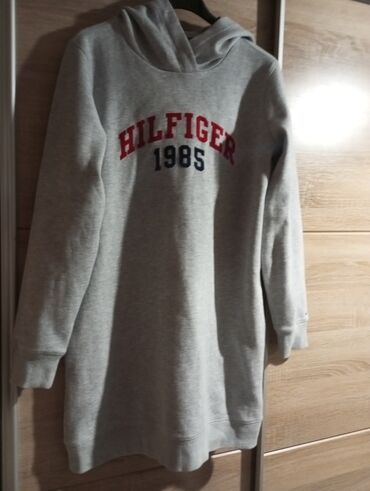 ellesse haljina: Tommy Hilfiger XS (EU 34), color - Grey, Other style, Long sleeves