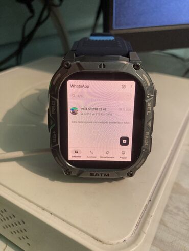 Smart saatlar: Smart saat, Smart, Suya davamlı, rəng - Mavi — 19