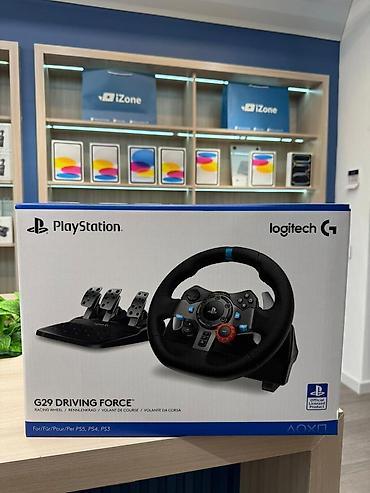 Видеоигры и приставки: "Logitech G29" oyun sükanı Logitech G29 Driving Force realistik yarış — 1