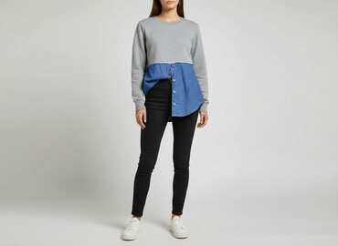 bluza pull and bear: Women`s sweatshirt, size S