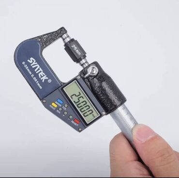 Mikrometrlər: Elektron mikrometr.Model SYATEK. Ölçmə imkanı :00-25 mm Tamamilə — 2