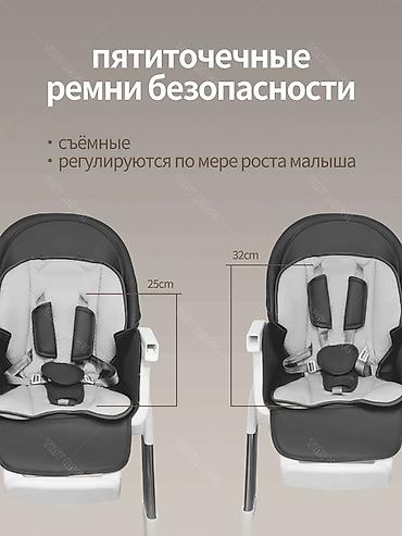 электрокачеля: Многофункциональный детский стульчик 3-в-1 Ticvivi TY668F - Форматы — 8