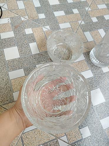 Kasalar, 2 ədədli dəst, Şüşə