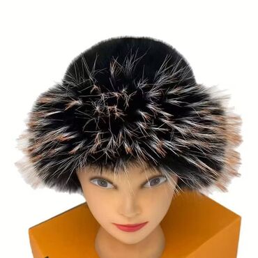 Kape: Ženska zimska krznena kapa – elegantan ruski stil - Model: duboka — 5