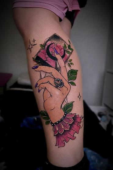 Тату, пирсинг: Создание эскиза | Консультация — 7