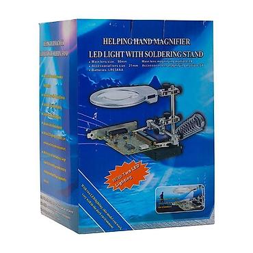 Mexaniki əl alətləri: Kateqoriya: Alətlər > Böyüdücülər və Tutucular Ad: Linzalı Üçüncü — 1