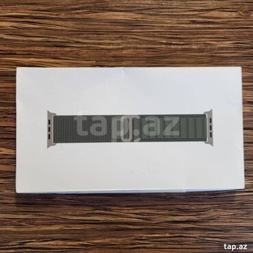королевский боб для похудения оригинал и подделка: Apple Watch Ultra Green Alpine Loop 49mm kəməri. Orijinal yeni və