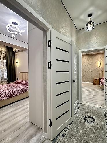 квартиры кызыласкер: 2 комнаты, 12 мкр, Душевая кабина, Постельное белье, Кондиционер — 7