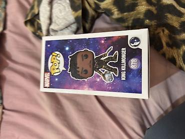 pubg pop satisi: Funko Pop! Marvel Studios “What If…?” – King Killmonger (878) Special — 4