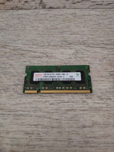 videokartu ddr2 ili ddr3: 1 планка ОЗУ so-Dimm DDR2 на 1 GB. отдам за 150 сом