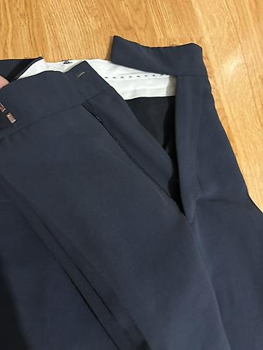 mexmer parca: ZARA kişi klassik şalvarı - Rəng: tünd göy (navy) - Ölçü: M (EUR M — 4