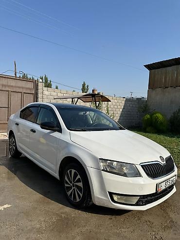 70 сом: Skoda Octavia: 2016 г., 1.6 л, Автомат, Бензин, Лифтбек — 2