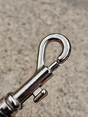 Аксессуары для шитья: Карабин, фурнитура. Металлический поворотный карабин — 7