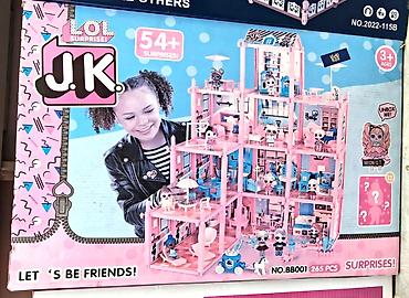 Oyuncaq uşaq evləri: 🏠 LOL Surprise Böyük Kukla Evi – 265 Hissəli Oyun Dəsti 🎀 Uşaqlar — 1