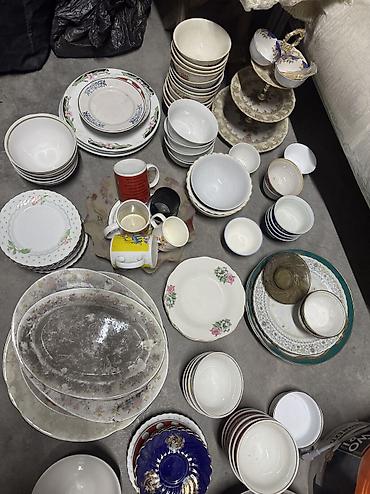 Другие товары для дома: Продаю посуду тарелки по 50-100 сом Кесе 100 белые 150 оранжевые — 3