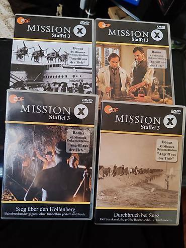 vitrina kora forma ideale: Set od 4 DVD izdanja serijala **Mission X – Staffel 3** u izdanju — 1