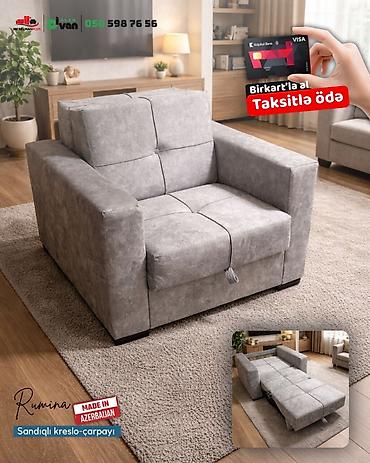 küc divan: Yeni, Kreslo-kravat, Parça, Kredit var, Şəhərdaxili pulsuz çatdırılma — 2