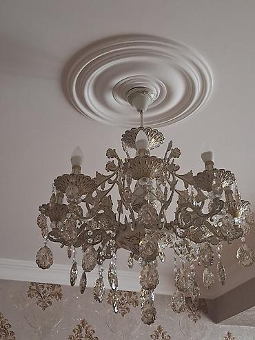 İşıqlandırma: Çılçıraq, 8 lampa, Metal — 2