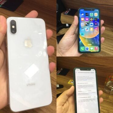 продаю действуюший компьютеный клуб: IPhone X, Колдонулган, 64 ГБ, Коргоочу айнек, 80 %