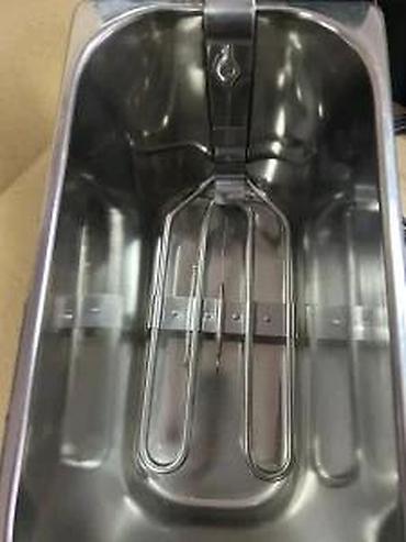 Ostali kuhinjski aparati: Profesionalna električna friteza od nerđajućeg čelika – countertop — 11