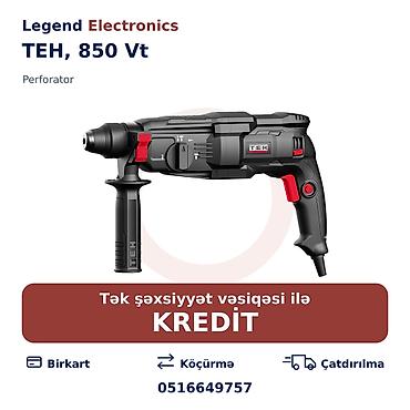 kreditle drel: Elan başlığı: Perforator TEH, 850 Vt Perforator TEH, 850 Vt Legend — 1