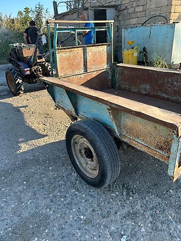 şəxsi yük maşını ilə iş: Motoblok qoşqulu yük daşıyıcı - Güclü dizel mühərrikli motoblok — 5