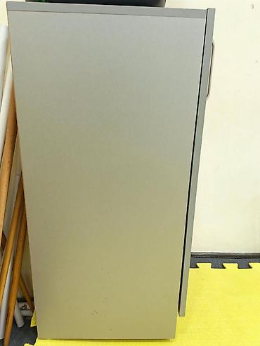 resepsn stolu: Ofis resepsiyon/iş masası – boz rəng - Material: laminat/LDSP tipli — 1