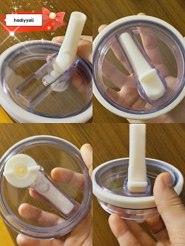 Mətbəx aksesuarları: Stanley tumber qapağı. Pipetka ilə birgə. - Material: qida üçün — 1