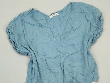 czerwona bluzki damskie krótki rękaw: Blouse, Reserved, L (EU 40), condition - Very good