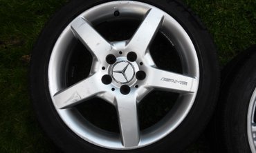 Gume i felne: Mercedes Alu felne amg 17 5x112 7j et54 aluminijumske felne za amg — 5