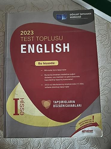 Testlər: Kitablar təmiz və səlqəlidi.Üstündə yazılmayıb.Məktəb və imtahan — 2