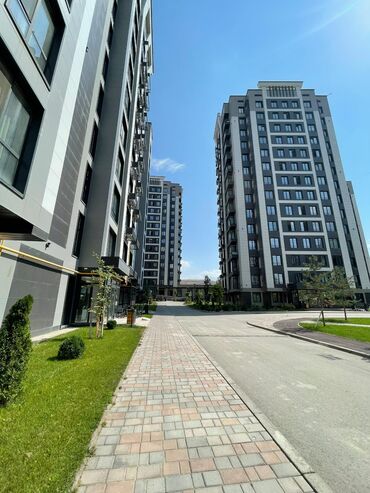 квартиры в рассрочку ош: 2 бөлмө, 81 кв. м, Элитка, 11 кабат, ПСО (өзү оңдоп түзөтүп бүтүү үчүн)