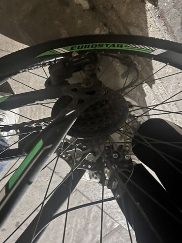 İdman velosipedləri: İşlənmiş Dağ velosipedi 26", sürətlərin sayı: 32, Ünvandan götürmə — 7