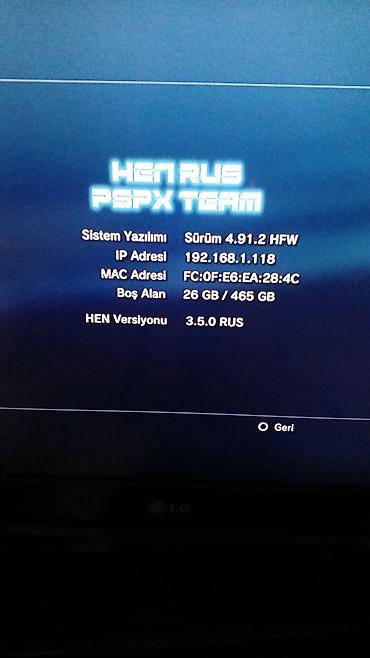 Sony PlayStation 3 (PS3) Slim oyun konsolu Xüsusiyyətlər: - PS3 Slim — 6
