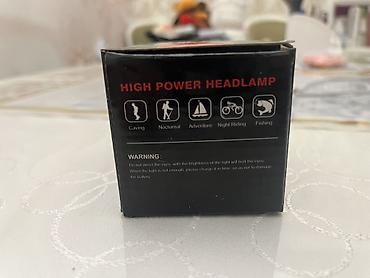 фонарь лампа: Налобный фонарь High Power Headlamp KX‑1807 - Мощный светодиодный — 1