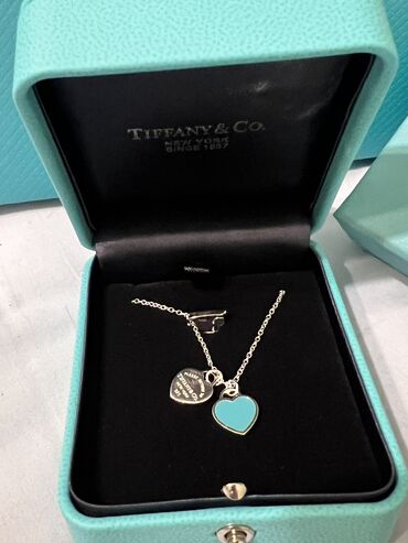 Tiffany gümüş sep lüks vəziyətdə original qablaşma sənəd fln real